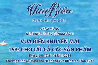 Khuyến Mãi Chào Mừng Ngày Nhà Giáo Việt Nam